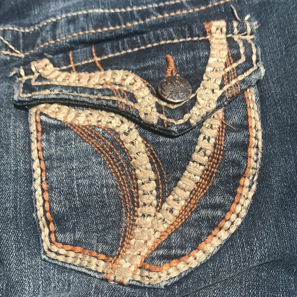 Distressed crop ankle jeans - Picture 8 of 10